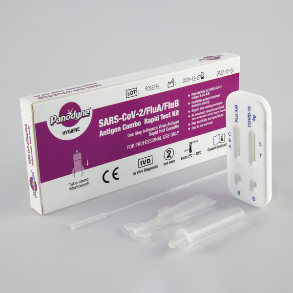 COVID-19 & Influenza A+B Antigen Combo Rapid Test Kit - Panodyne